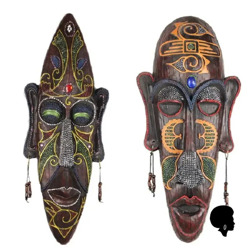 Masques Africains En Bois