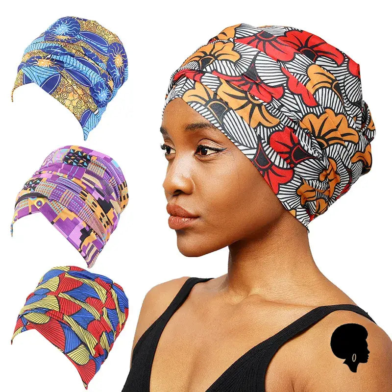 Foulard Femme Cheveux Africain