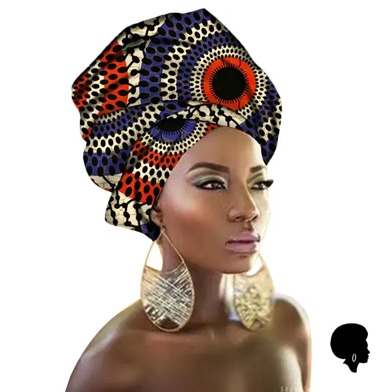 Foulard Africain Cheveux