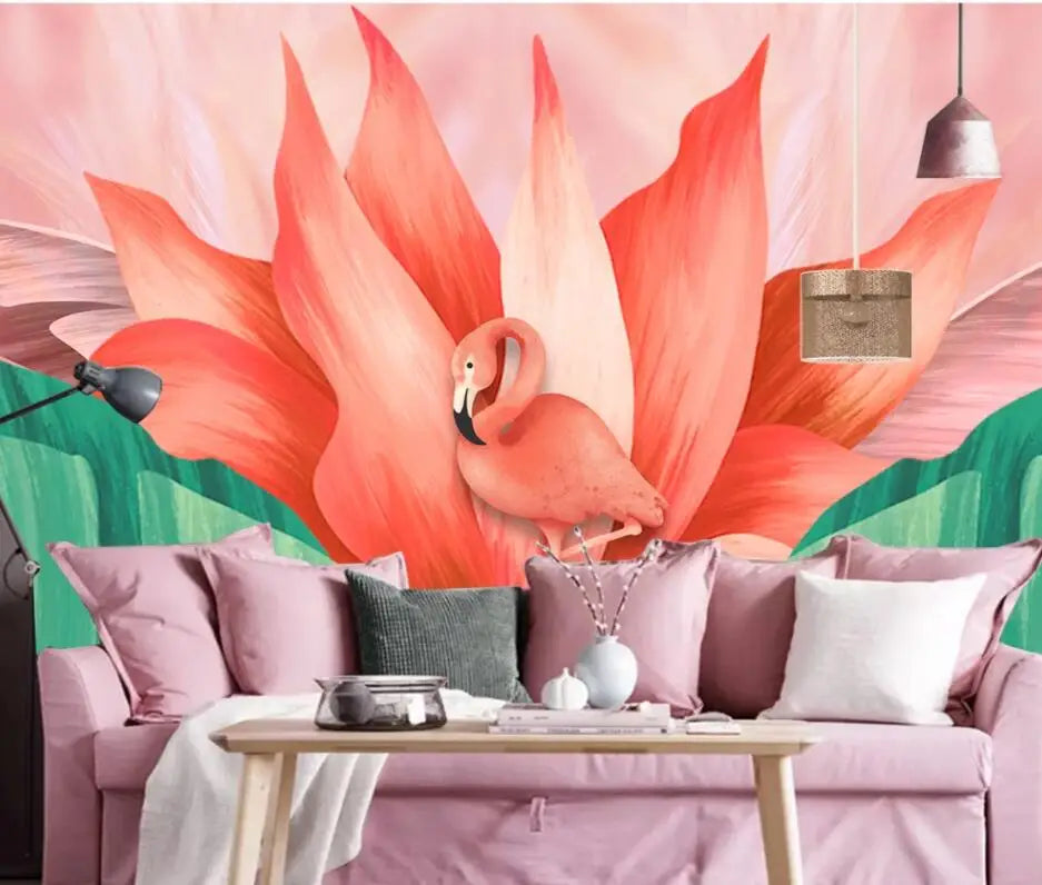 cool flamingo wallpaper