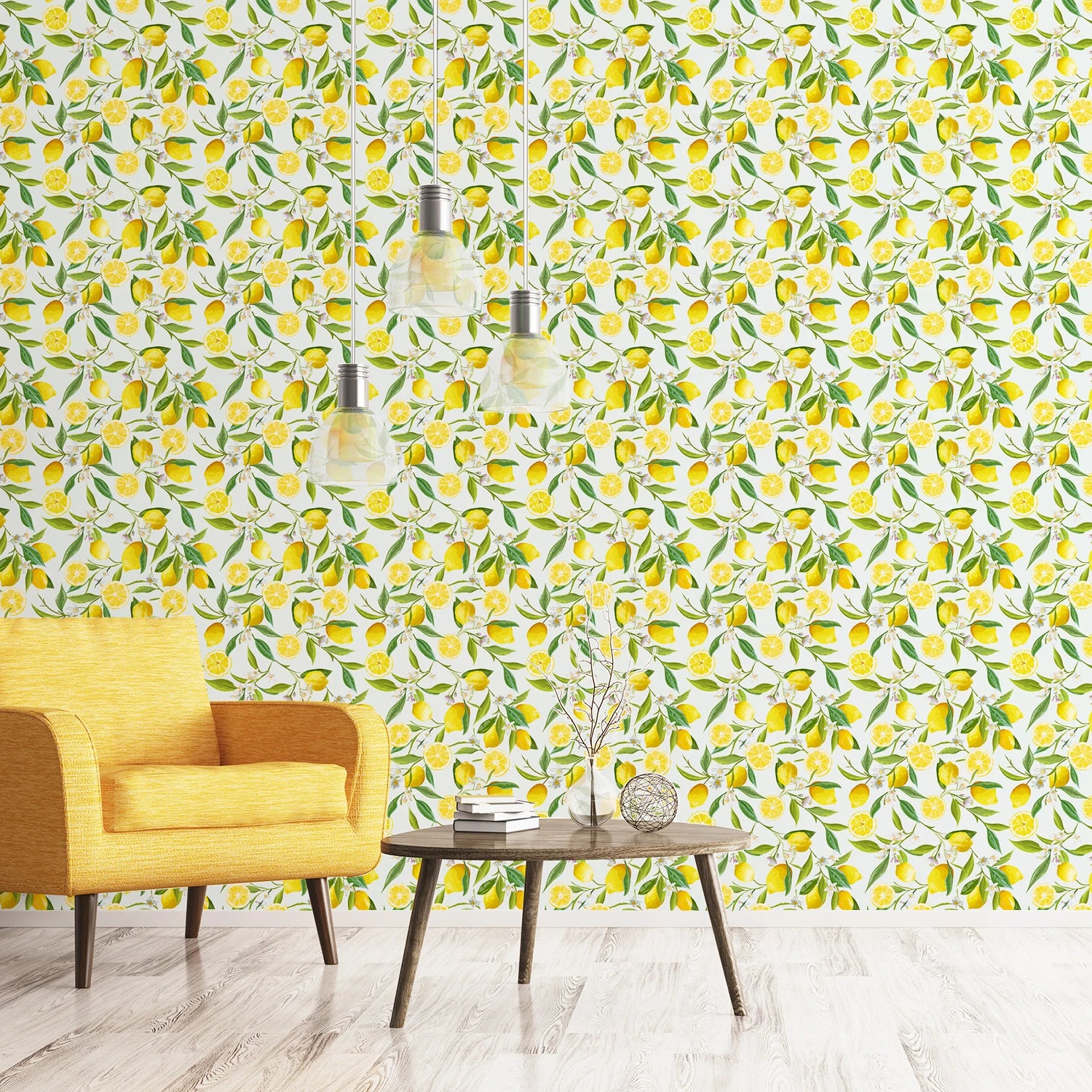summer lemon wallpaper