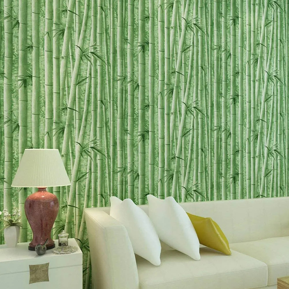 bamboo looking wallpaper