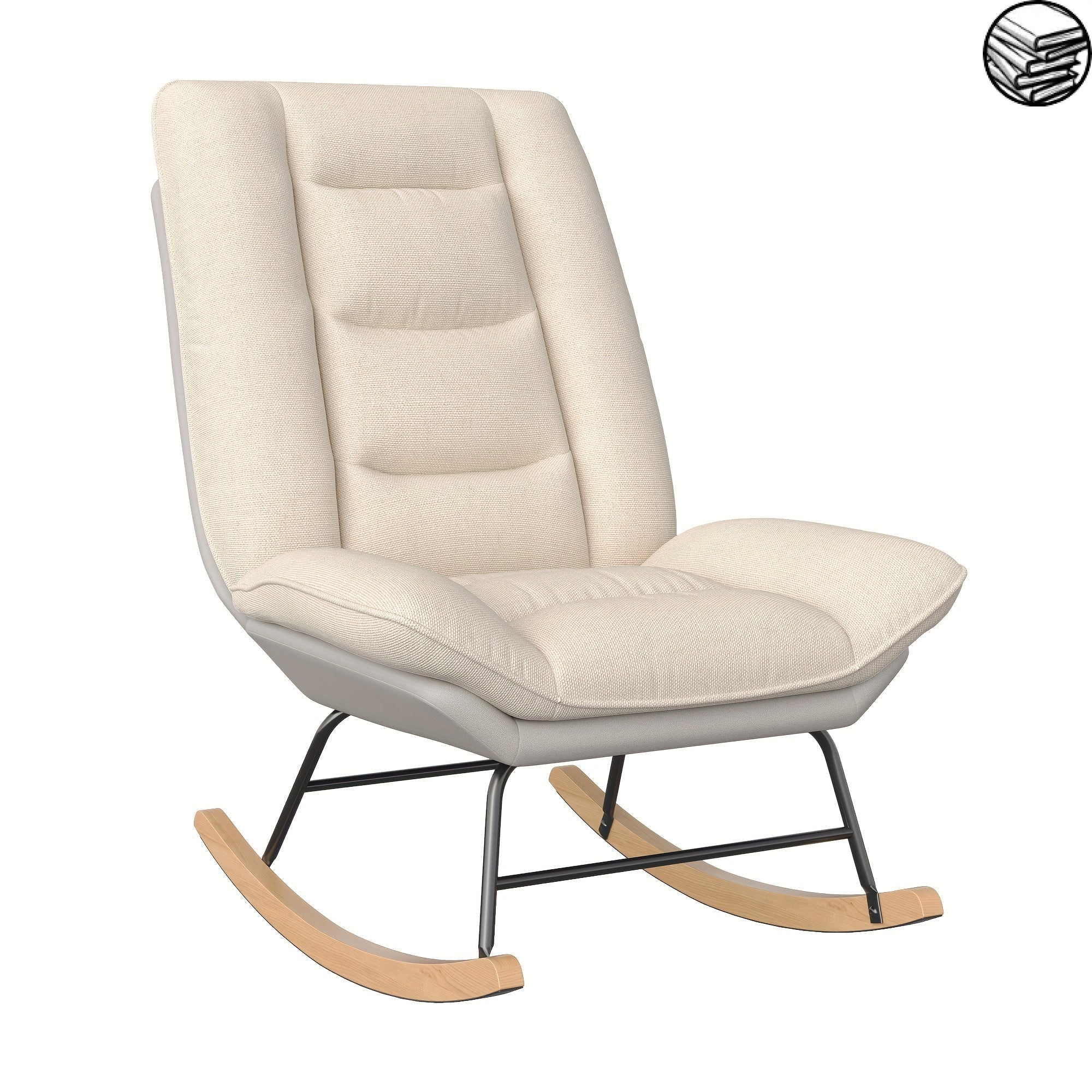 Fauteuil a Bascule - Tissus Confort