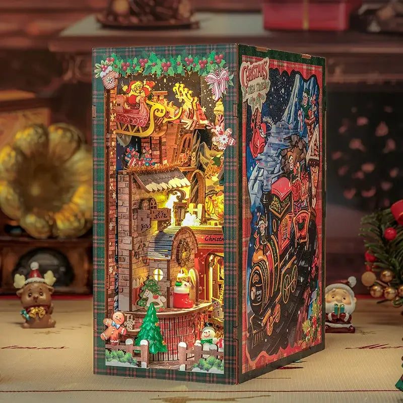 Book Nook de Noël