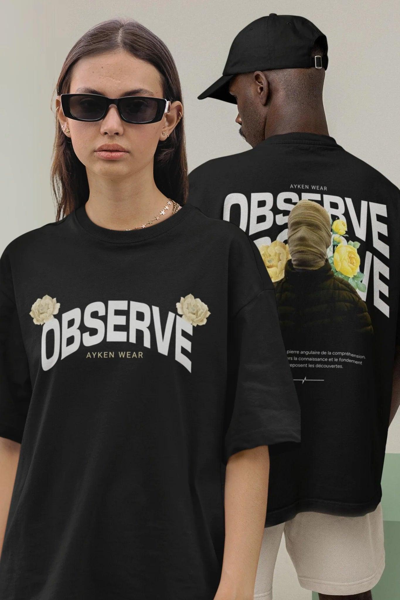 Tee Shirt Homme Femme – Observe