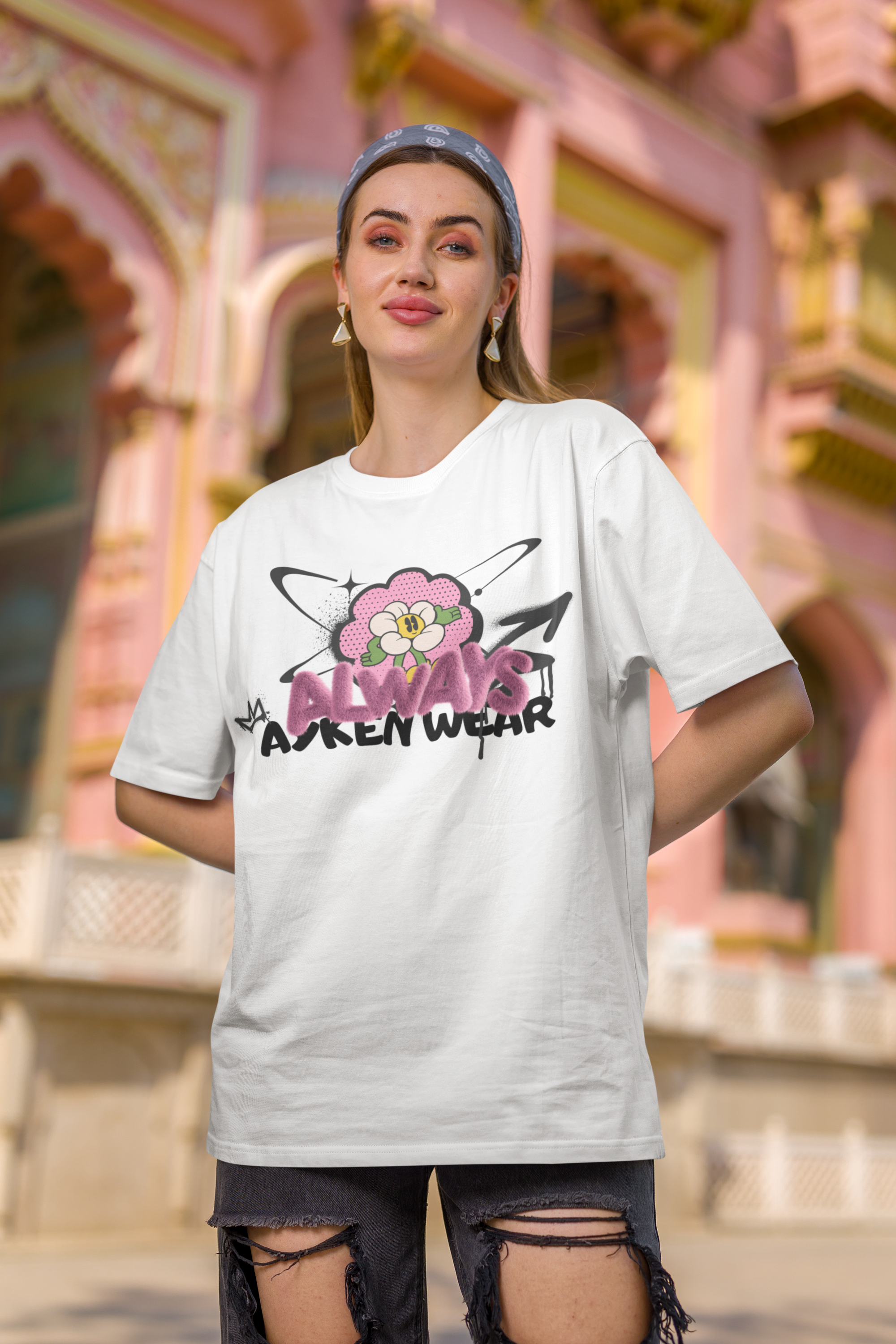 Tee Shirt Streetwear Femme Always Ayken wear