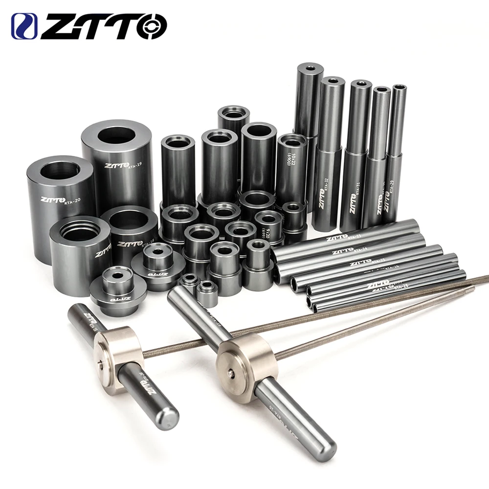 ZTTO Bicycle Hub Maintain Bearing Press Fit Tool Remove 6903 6902 6000 6802 404 609 608 Replace MTB Road Bike Wheel Repair Kit