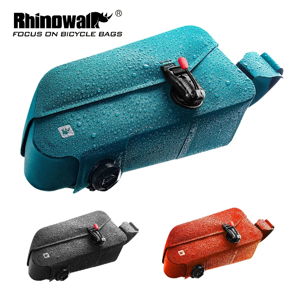 Rhinowalk Bike Bag Waterproof Magnetic Closure - Bike Frame Bag suitable for mountain bike bicycle bag for frame