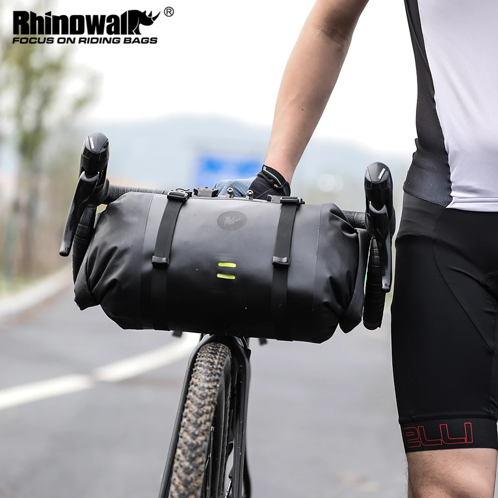 Rhinowalk Bicycle Handlebar Bag 4L/8L/12L Waterproof Front Tube Bag