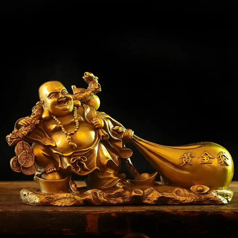 Bouddha Rieur Sac d'Or