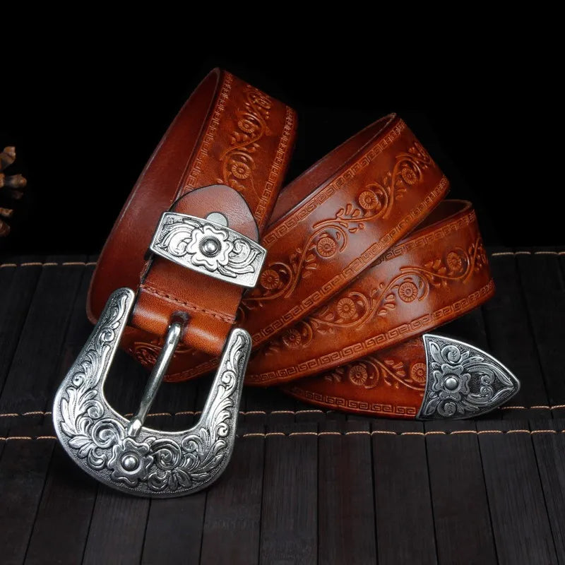 Ceinture Django - Cuir Véritable
