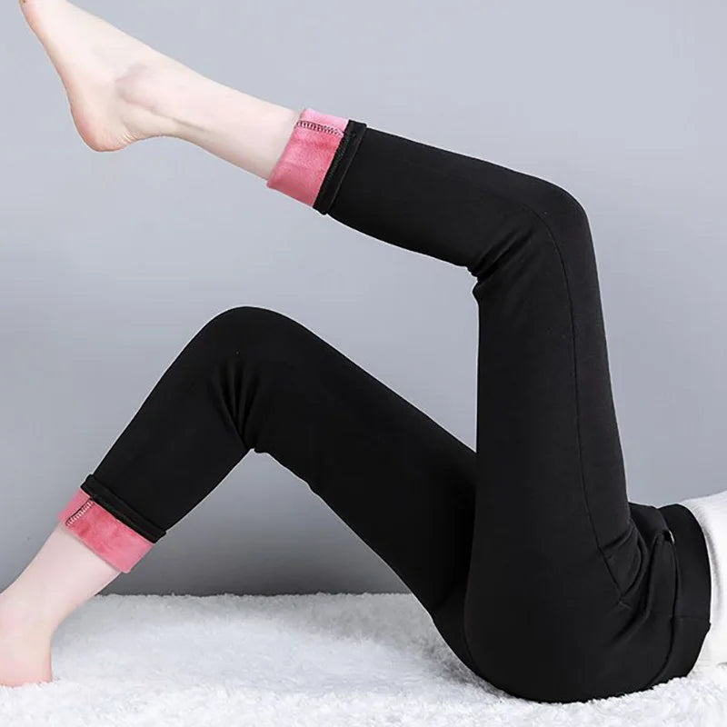 Fleece Lined Black Leggings