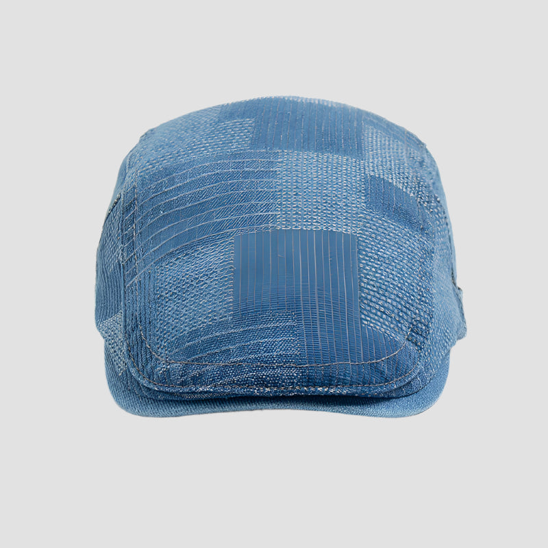Denim Beret Cap
