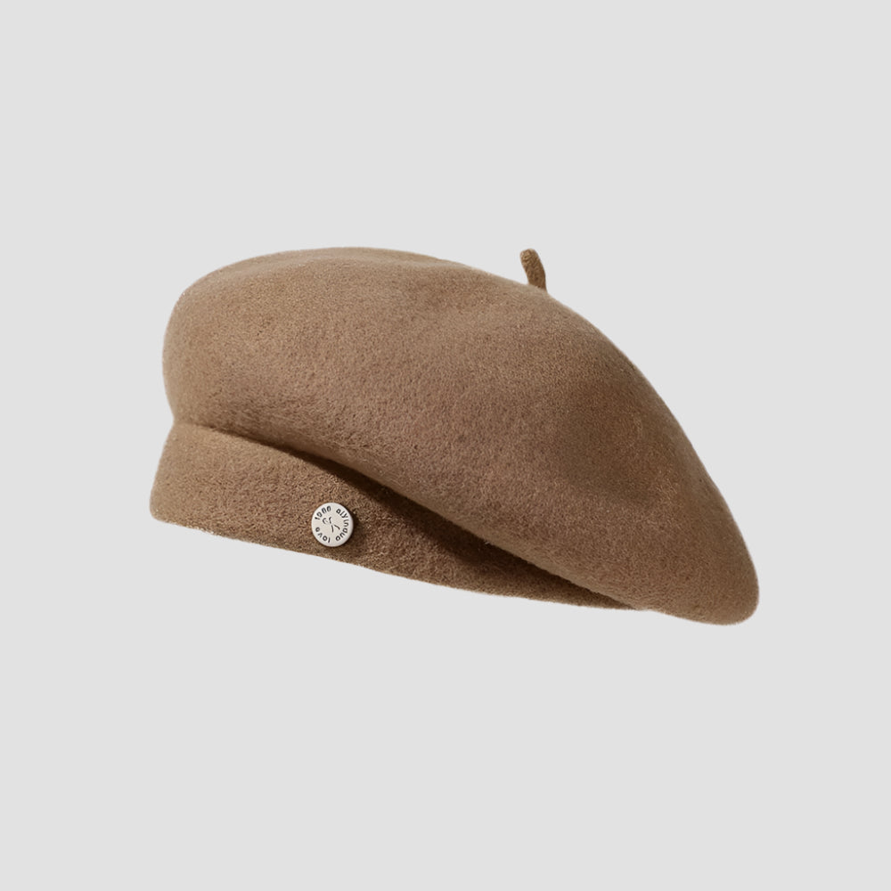 Felted Wool Beret