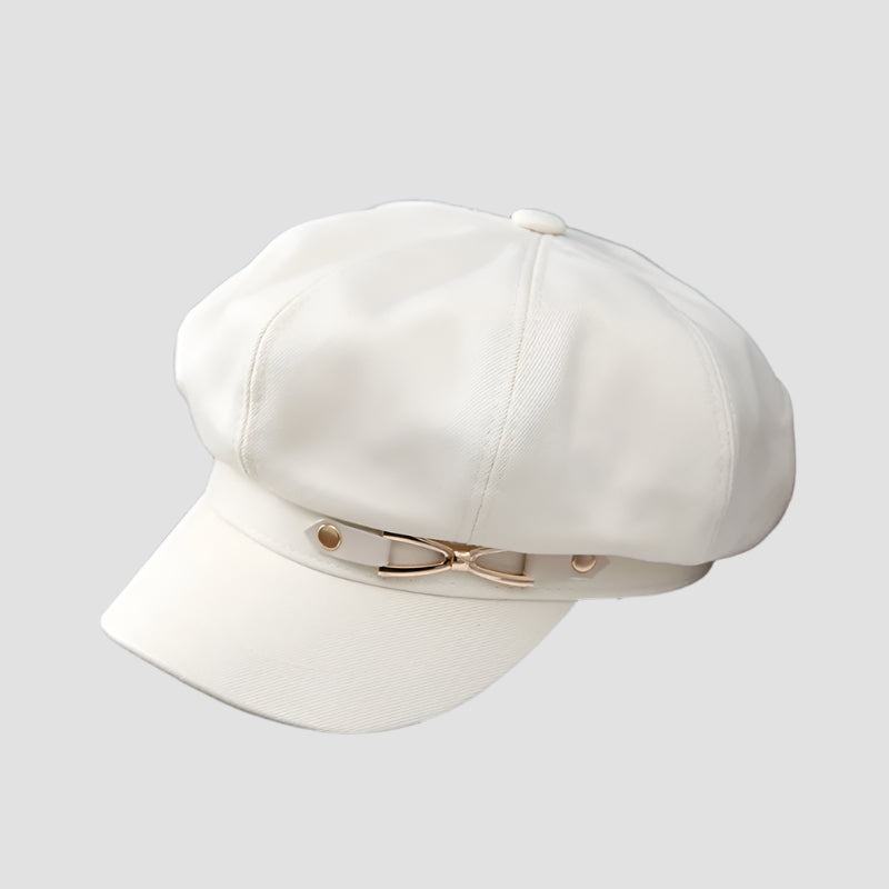 Beret Hat With Cap