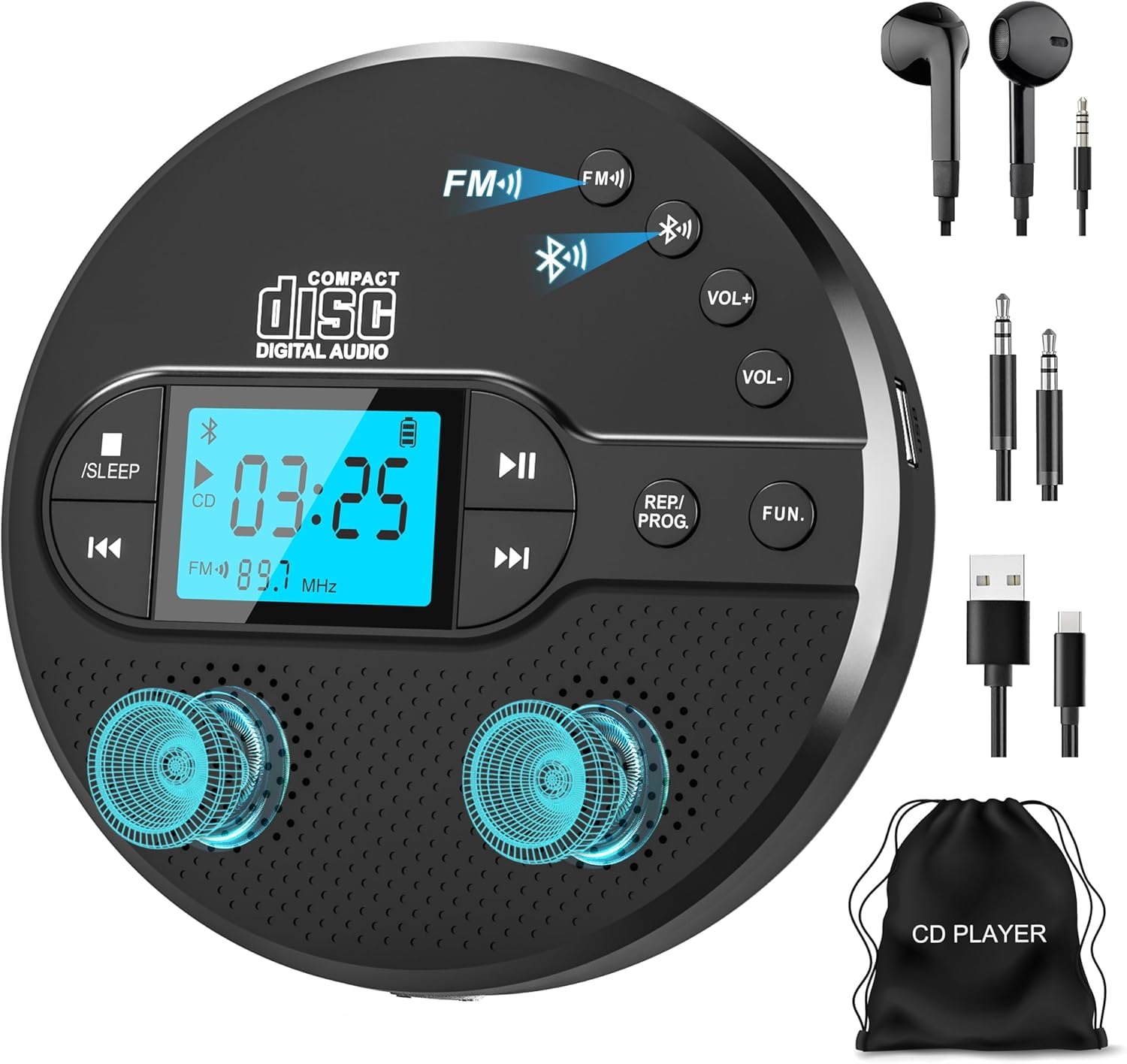Lecteur CD MP3 Portable