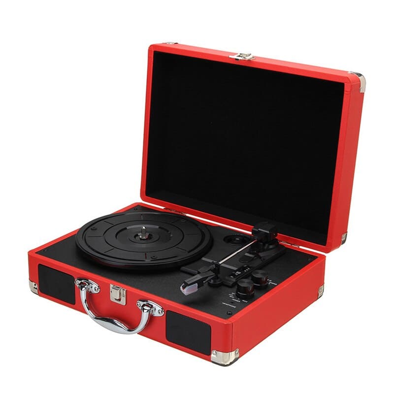 Tourne Disque Rouge