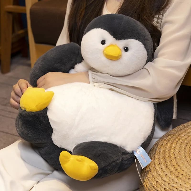 Big plush penguin