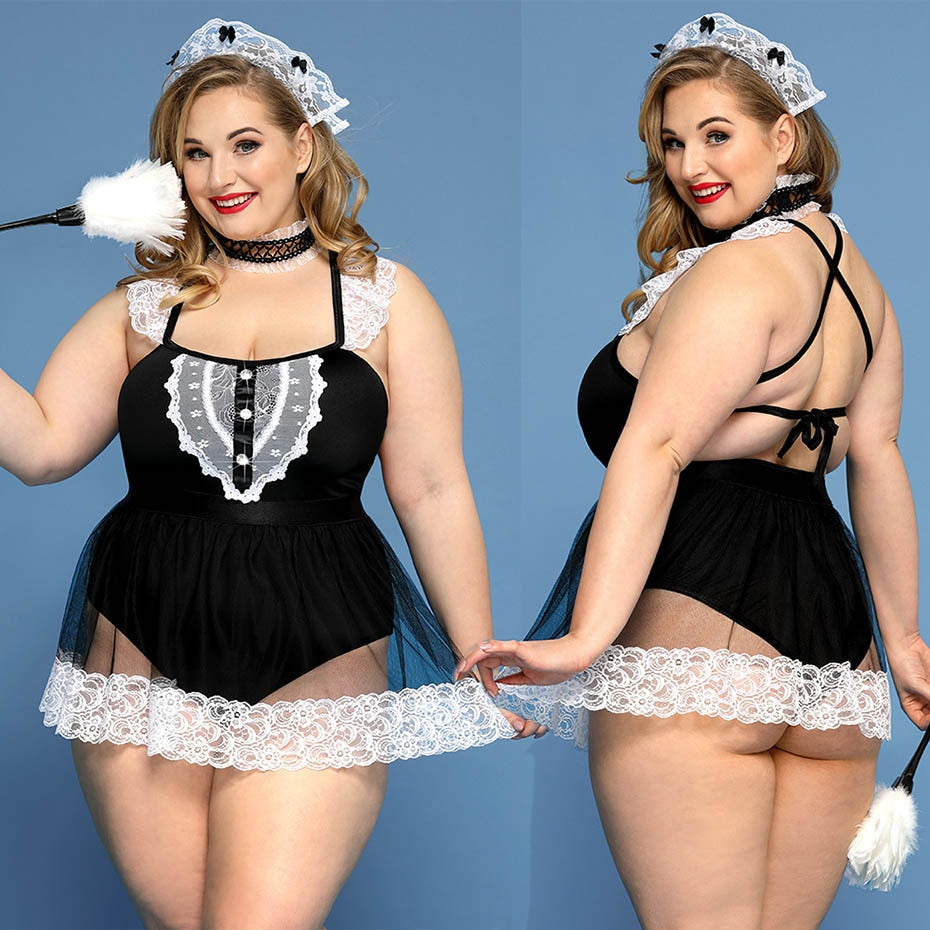 Plus Size Maid Costume